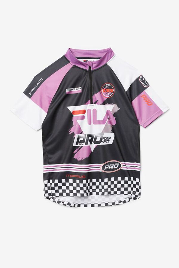 Fila Topy Panske Čierne - Stormpride Cycling Jersey Vypredaj - Slovakia 54213-RNQO